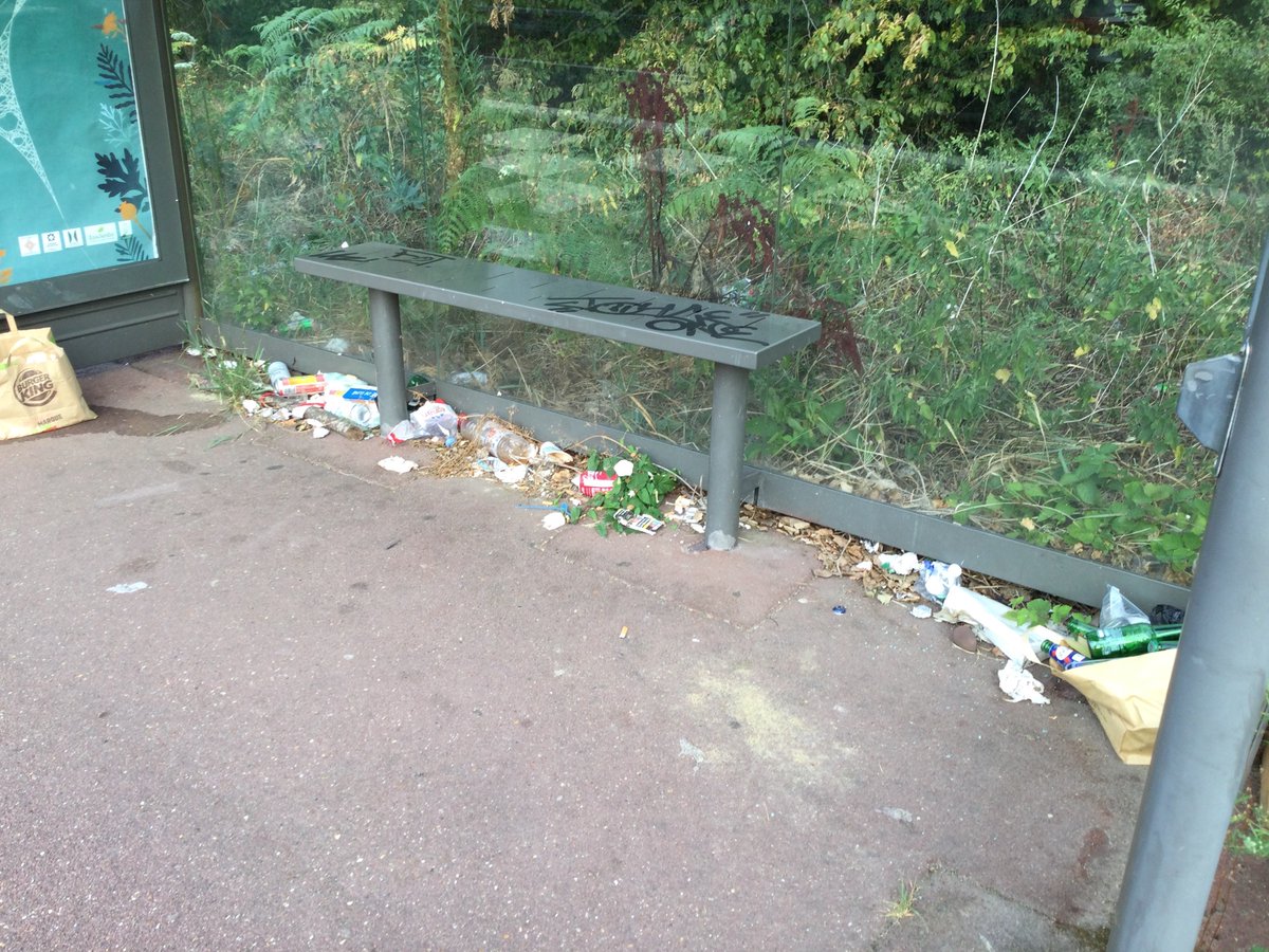 TomPerthsider's tweet photo. @IDFmobilites @valdoise ⚠️ Merci de nettoyer les 2 arrêts de bus Ligne 95.18 « MERIEL-VILLIERS ADAM ». C une vraie « jungle-dépotoir » depuis plusieurs mois … Tondre  &amp; poser des poubelles est nécessaire. L’abri bus côté NORD a été vandalisé avec du verre partout ⚠️ https://t.co/8kzCXnQskK