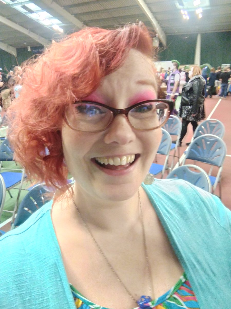 Joy-Amy Wigman (@jigwam) on Twitter photo Had a great time hosting the <a href="/damn_dice/">Seriously, Roll The Damn Dice</a> Live Show at <a href="/ukcgfevents/">UKCGF</a> today! Big shout out to the person dressed as Luigi who suggested a MarioKart scenario and then lobbed a plushie shell at @ShawFireDesigns , <a href="/santouris/">Stephen</a> and <a href="/moa_myerson/">Moa_Myerson</a> when they started racing 😆 #dnd #ttrpg Had a great time hosting the <a href="/damn_dice/">Seriously, Roll The Damn Dice</a> Live Show at <a href="/ukcgfevents/">UKCGF</a> today! Big shout out to the person dressed as Luigi who suggested a MarioKart scenario and then lobbed a plushie shell at @ShawFireDesigns , <a href="/santouris/">Stephen</a> and <a href="/moa_myerson/">Moa_Myerson</a> when they started racing 😆 #dnd #ttrpg