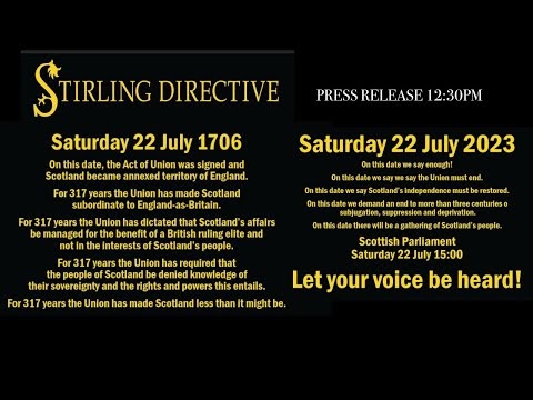 indyscotnews's tweet image. Stirling Directive Press Release - #Scotland #StirlingDirective #YesScotland #History #HHRR #InternationalLaw by @pilaraymara dlvr.it/SsZc2C