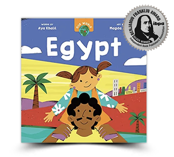 Our board book won its first award 🥈 Independent Book Publishers Association Benjamin Franklin Award, Silver Winner Illustrated by @MagdaAzab Thank you @ibpa @BarefootBooks & @kate_depalma! ibpabenjaminfranklinaward.com/winners-childr…