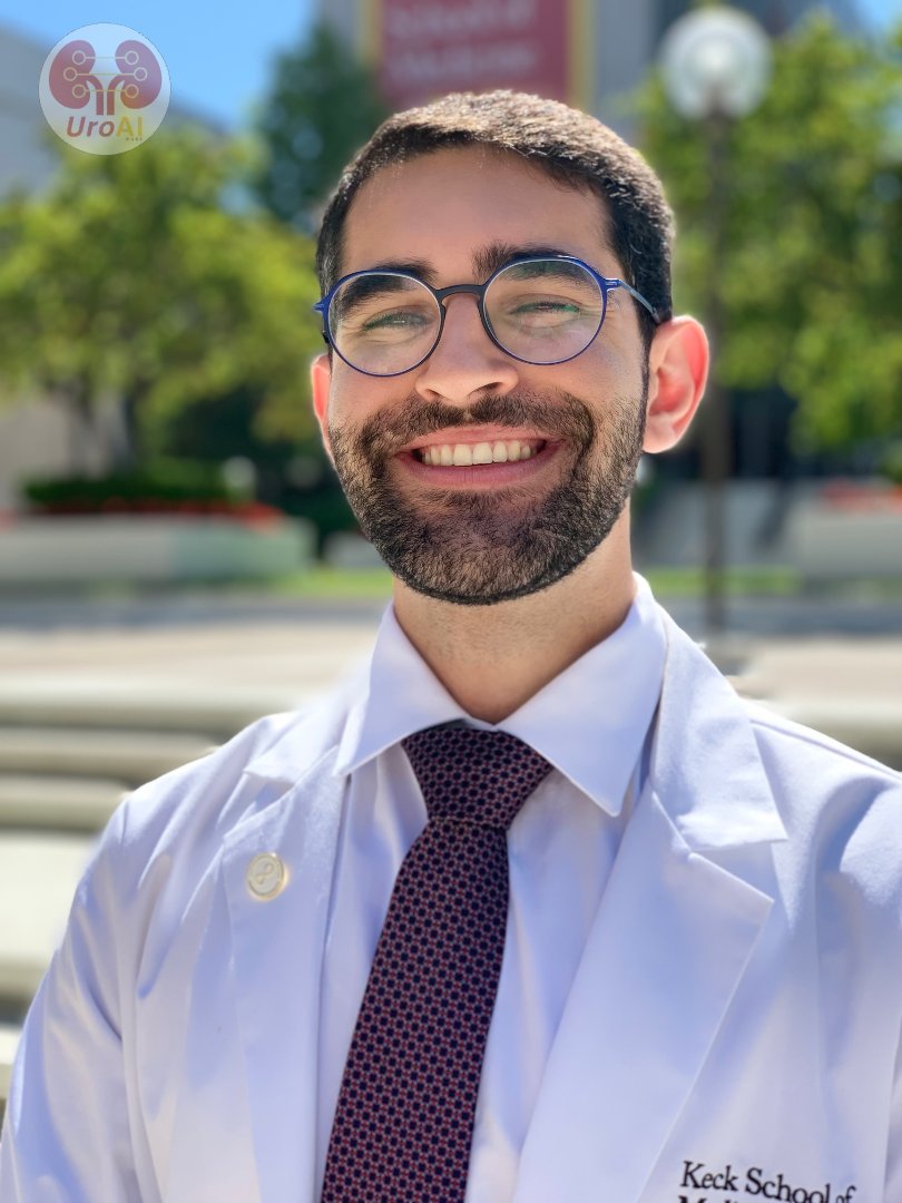 #FellowOfTheDay Today we feature our outstanding research fellow @lorenzormc MD, who is involved in the @AI_PRISMA project and automated imaging reading under supervision of @ALDCAbreu and @Cacciamani_MD @USC @USC_Urology @urogpt #MedTwitter