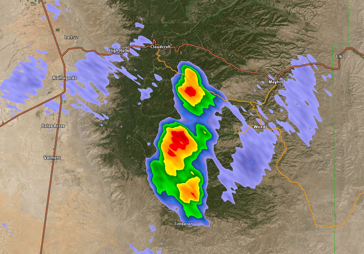 NWS El Paso on Twitter "Things are starting to get active over the