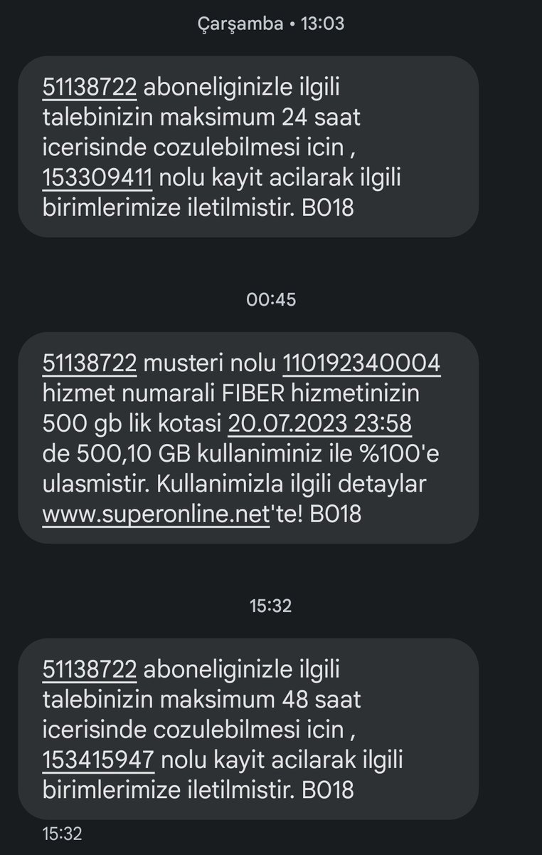 KatranMetin's tweet photo. @Turkcell @TurkcellVadi Sorgusuz sualsiz internet paketimi değiştirip kota koyarak internete erişimine 2 gündür ulaşamamam sizin yeni dolandırıcılık metodunuz mu? Kafanıza göre oluşturduğunuz 2. 48 saatin dolmasına da az bir süre kaldı. Bakalım daha ne kadar zaman kazanmaya çalışacaksınız? https://t.co/EMqGyI7BFg