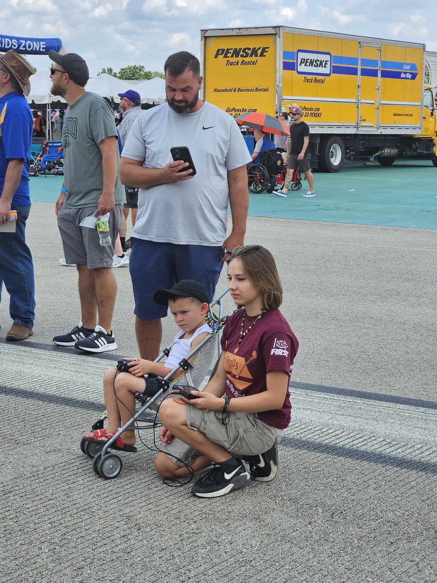 Add a little Fe2O3 to the mix here at the airshow.