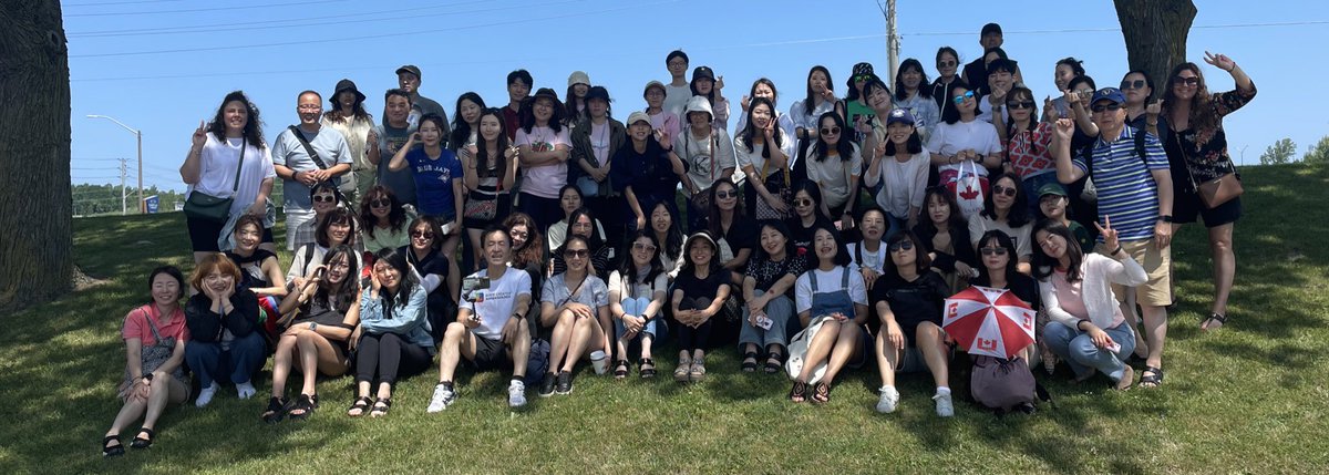 The #GIGEKorea teachers are enjoying a day trip to Niagara Falls today! #CulturalExchange #PIEA <a href="/AdCedDpcdsb/">Adult & Continuing Education in Dufferin-Peel CDSB</a>