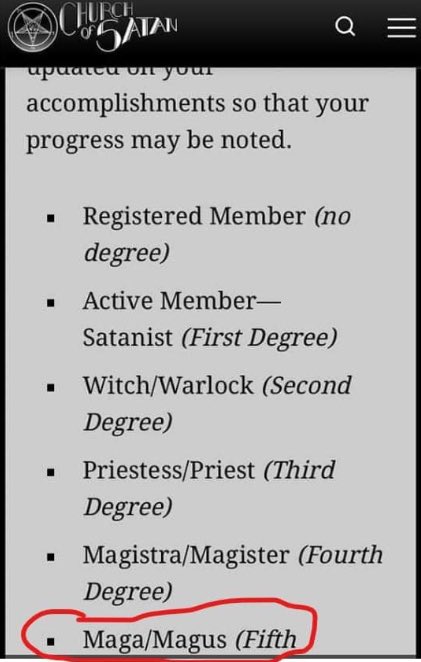 Chadash22's tweet image. Here you go DIRECTLY from the CHURCH OF SATANS WEBSITE.

Matthew 15:14
“Let them alone: they be blind leaders of the blind. And if the blind lead the blind, both shall fall into the ditch.”
