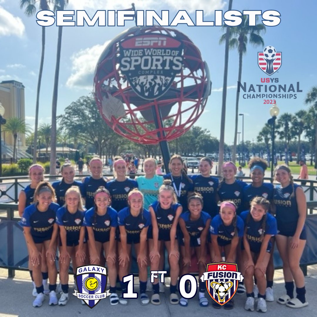 The run ends in the @usyouthsoccer National Semifinals but an amazing showing from our <a href="/kcfusionacad08g/">KC Fusion 2007/08G Academy</a> side. Players, coaches and families have represented the club and state of Kansas proud! 👏 @ksyouthsoccer #together #FORitALL #FusionFamily
