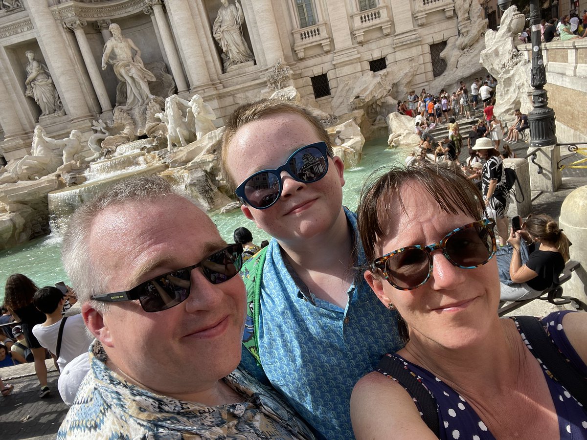 tinateaspoon80's tweet image. Rome has not disappointed at all! Today we covered the last real tourist places and Peter has enjoyed all the food (@coastersaurus enjoyed the beer) 😉
Sadly home tomorrow for a cool down!