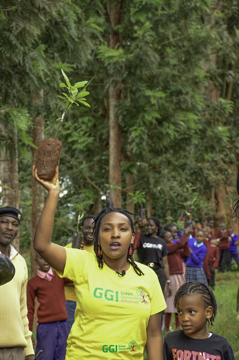 It’s time for green action. Let’s take action! Action not words. @GGI_Kenya #GoingGreen Now for #TheFutureWeWant!