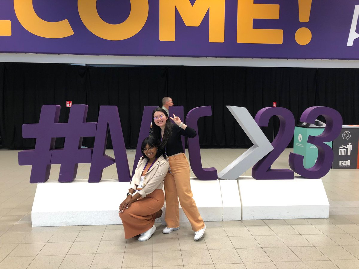 Did I already mention the meetups at #AAIC23? (Worth mentioning again for these photos). So grateful to know and reconnect with these brilliant individuals (and so many more not pictured). It was like a really awesome crossover special. 😂