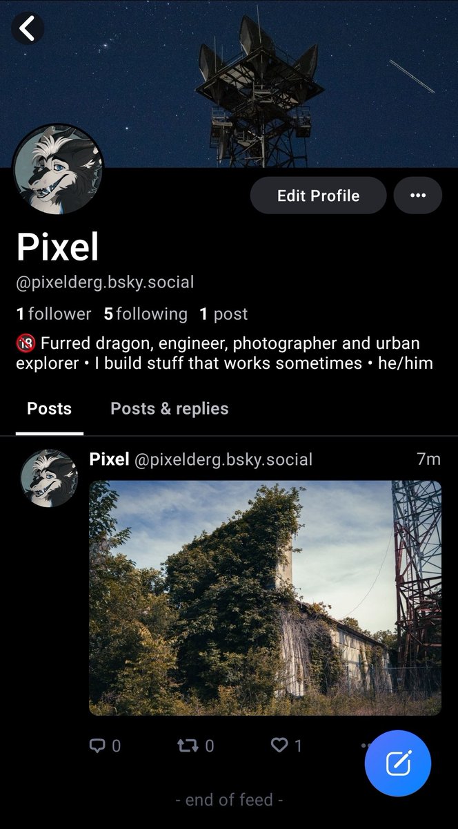 PixelDerg's tweet image. I am now on the great blue yonder