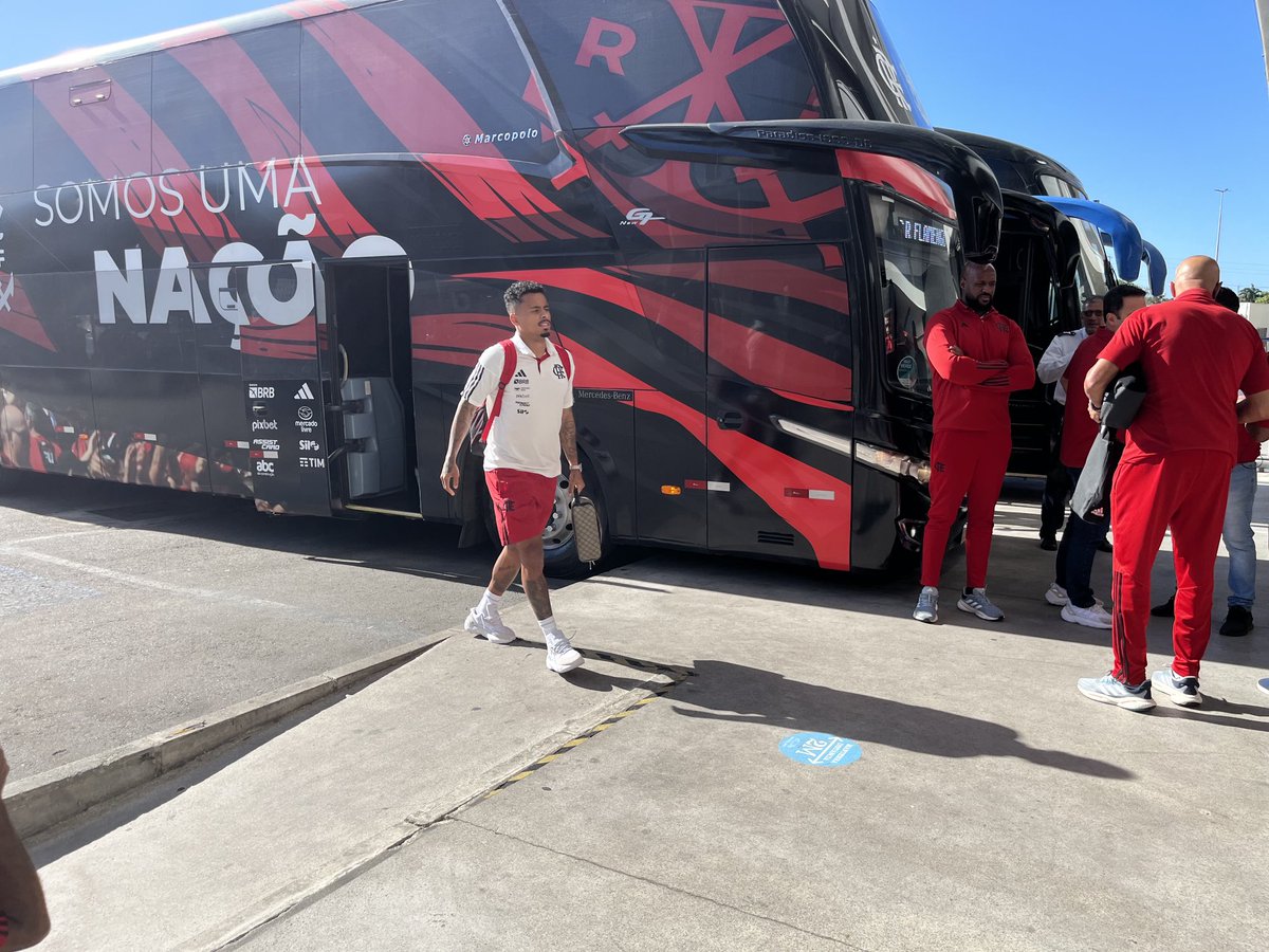 Allan será titular pela primeira vez no Flamengo. Volante foi escolhido nas ausências de Pulgar (machucado) e Thiago Maia (suspenso). #trmaraca