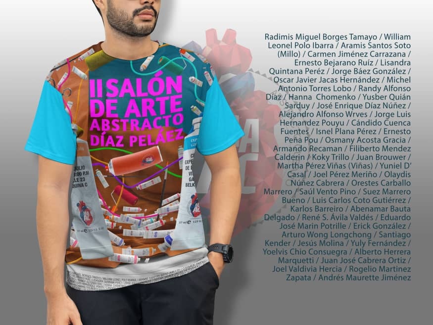 AbstractosCuba's tweet photo. Promoción del II Salón de arte abstracto Diaz Pelaéz #artecubano #arteabstracto #arteabstractocubano https://t.co/zkyJ3LpR4b