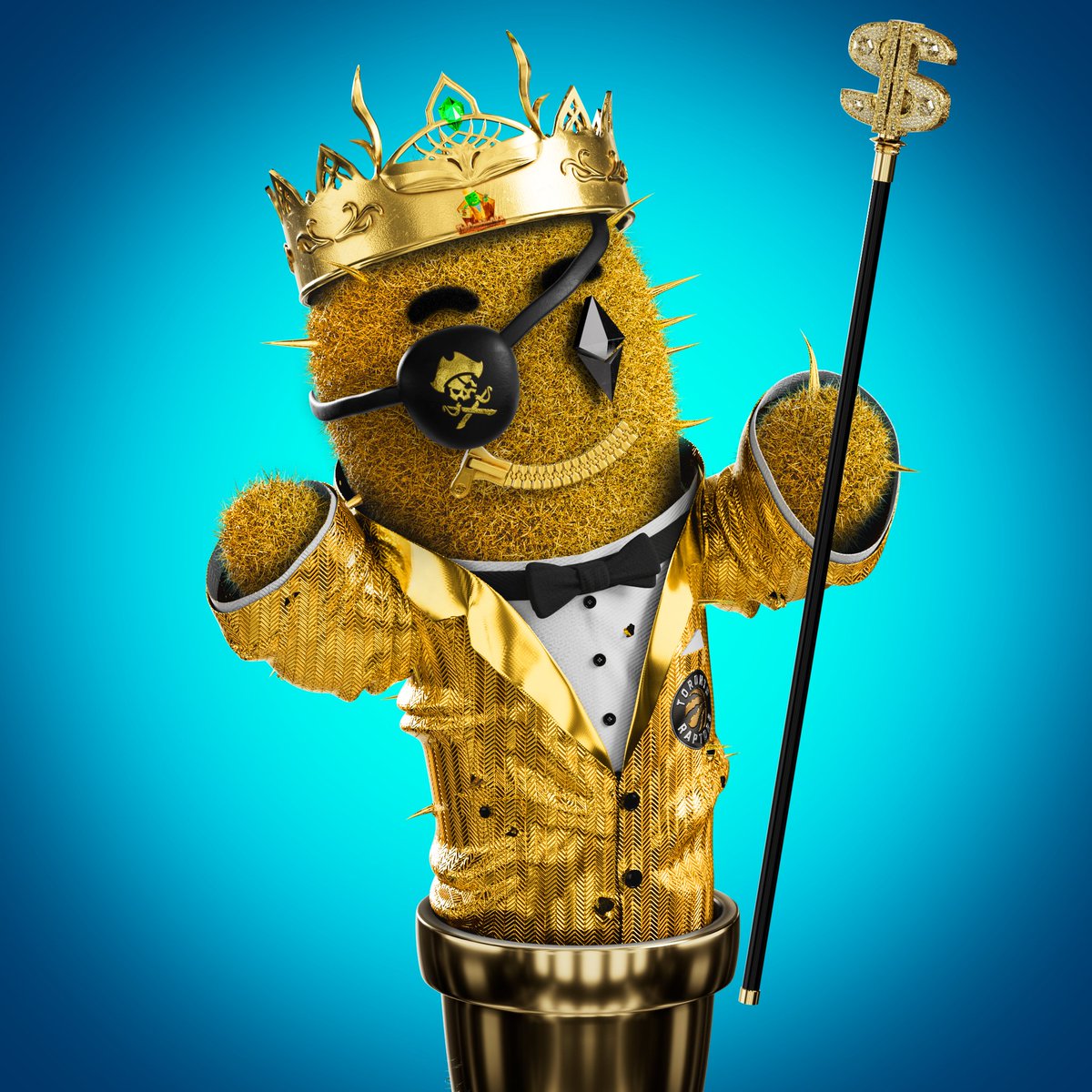 Meet The Cactus King🌵👑

Once upon a scorching day in the desert, there stood a peculiar cactus with a crown on its spiky head. This cactus was no ordinary cactus, for it was the King of the Desert, ruling over a domain of sand &amp; sun.

#NFTs #NFTCommunity #WEB3 #digitalart #art