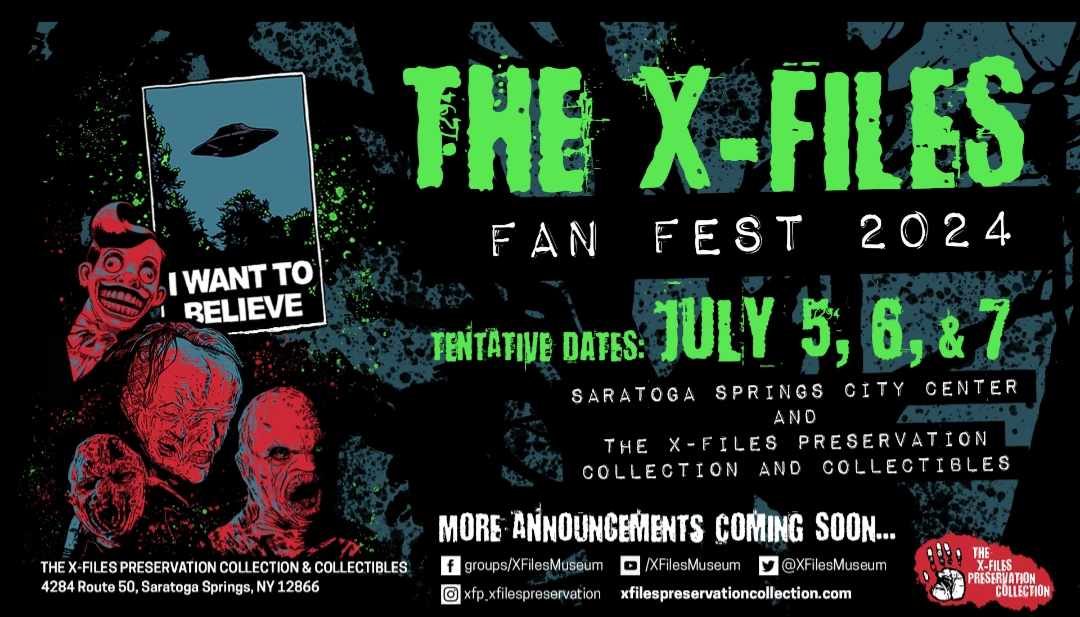 The 30th Anniversary X-Files FANFEST was a huge success. We cannot wait to do it all again! This time we hope to do it longer and even better. We are excited to announce tentative dates so we can all start making plans.