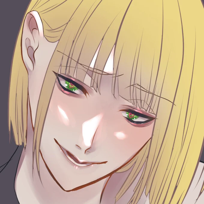 あれが描きなれて無さすぎて手が止まったのでお顔描いて誤魔化してる