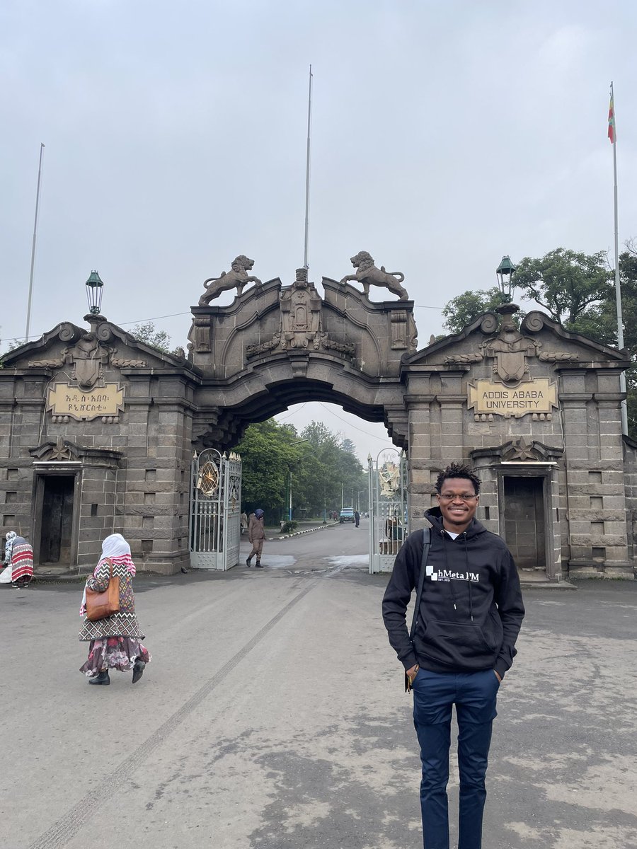 DavidMuandaCD's tweet photo. My first day at the Addis Ababa University in Ethiopia, we never stop learning. https://t.co/mOwCQhYfsX