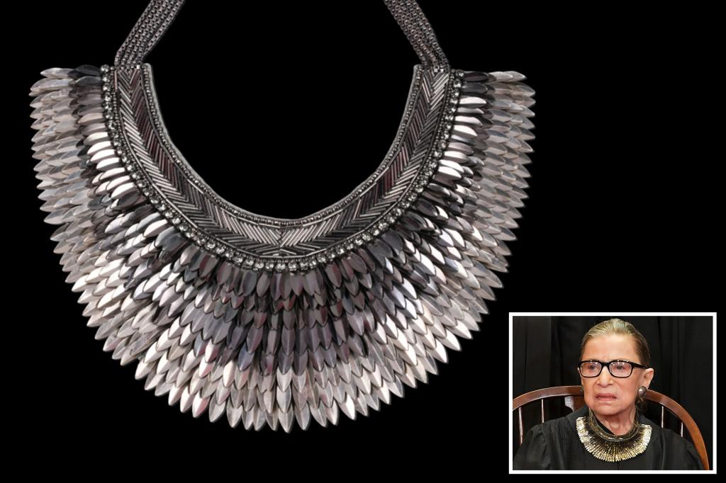 RT @nypost: Ruth Bader Ginsburg’s ‘Pegasus’ collar to hit auction block https://t.co/rk2kmqfyaV https://t.co/RGmJtaCexJ