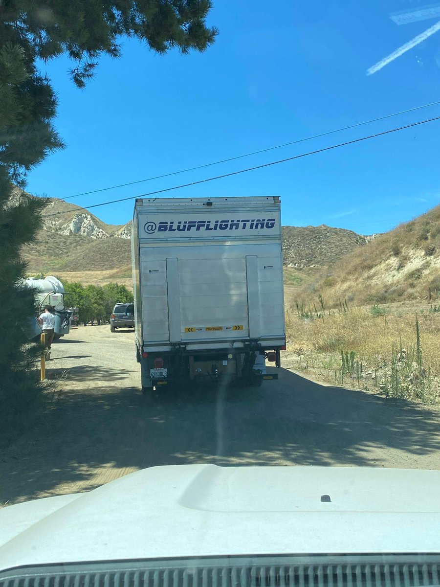 Out here on this hot Saturday making deliveries. We are always available 24/7 for your production needs. #onlocationfilmmaking #shootitonfilm #hollywood #filmmakers