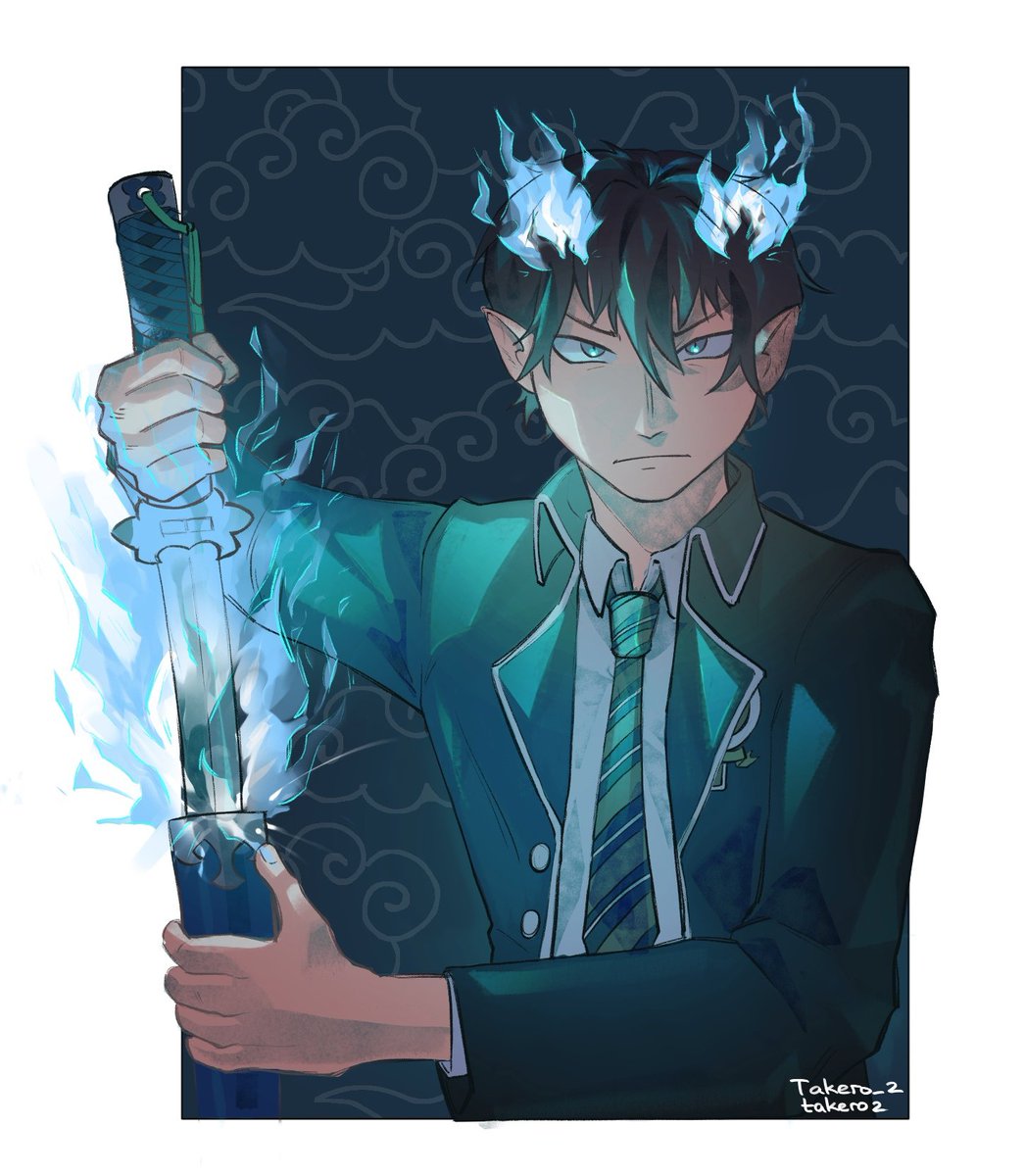 Takero_2's tweet photo. #aonoexorcist #aone #blueexorcist #rinokumura https://t.co/FoJVfwYKYD