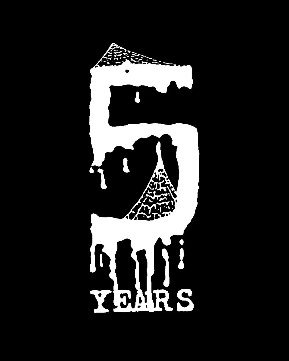 maggotstomp's tweet photo. Five years down. https://t.co/TEAL5cBoyI