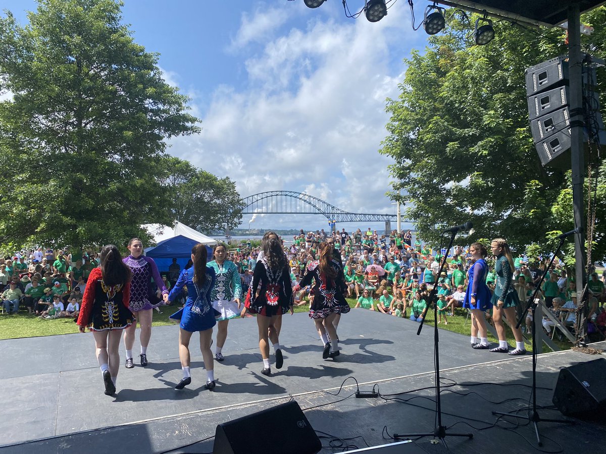 Brilliant 40th Miramichi Irish Festival, with @SeanFlemingTD the first Minister to attend. Congrats and thanks to all for such a warm Irish welcome! @IrlEmbCanada