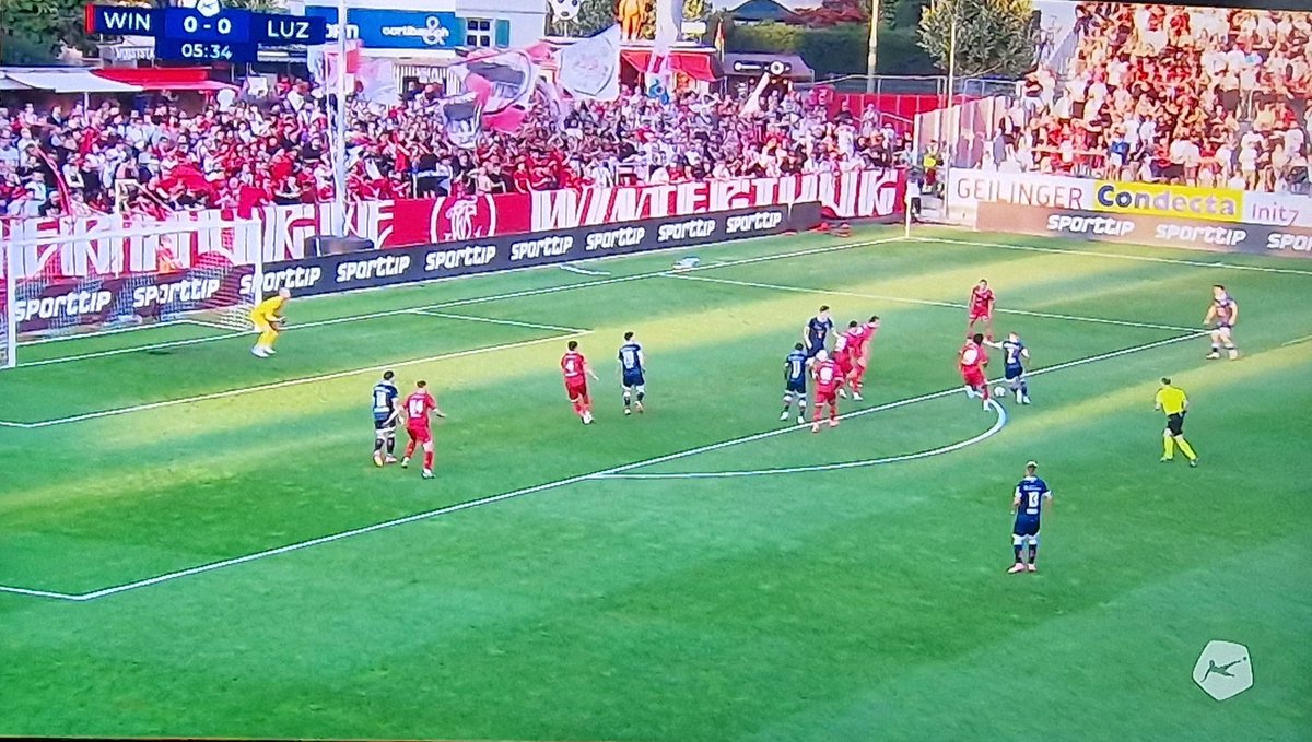 FootballSwissEN's tweet photo. Great atmosphere at the Schutzenwiese for opening night. 🔥
#FCWFCL https://t.co/PtCwx71eMU