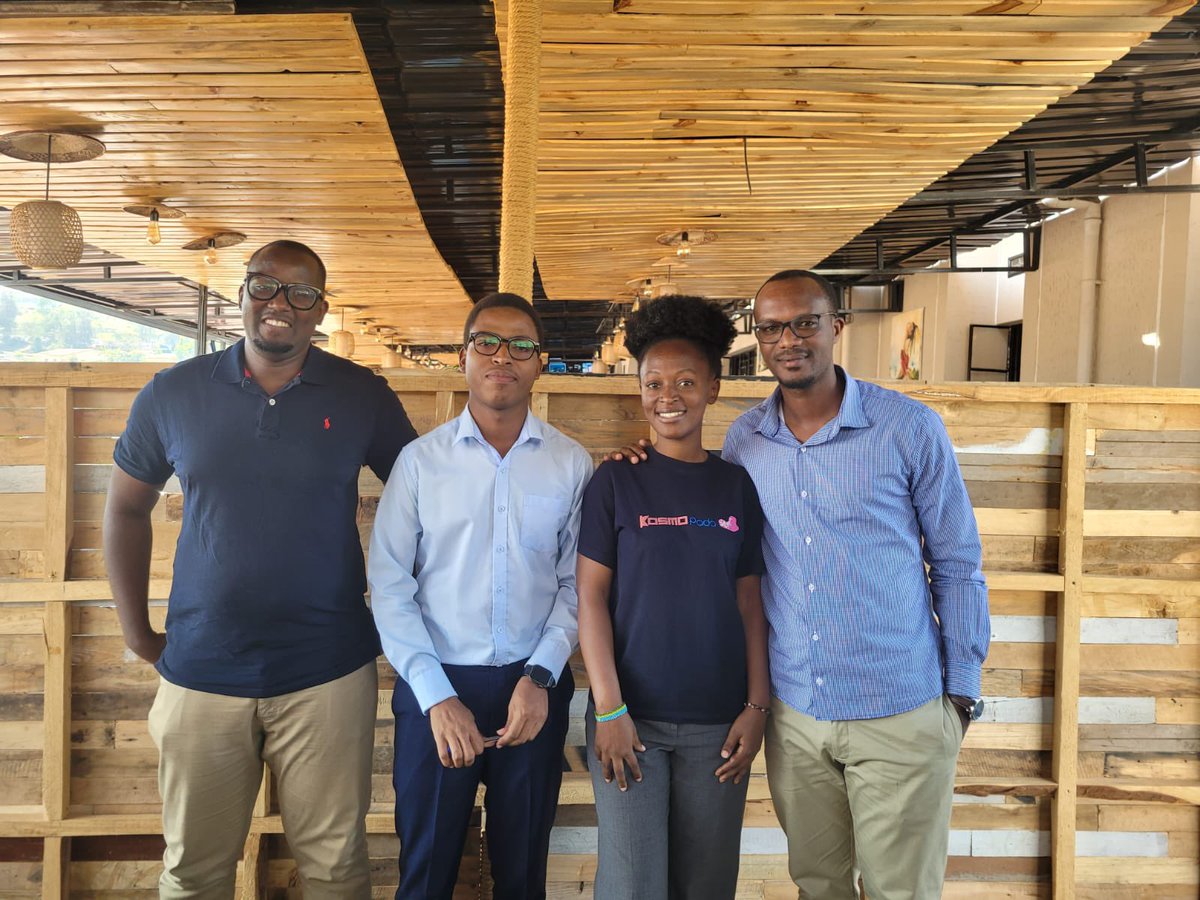 Our CEO @MysMick alongside colleagues from <a href="/KosmotiveRwanda/">Kosmotive</a> and <a href="/PharmaAfia/">Afiapharma Online Pharmacy</a> had a pleasure to receive our partner <a href="/NextHealthbyIE/">Intrepid Entrepreneurs</a> . The conversations revolved around expanding our areas of services and impact. Download and keep the fun with #UrukundoLifeSkillsBoardGame everywhere