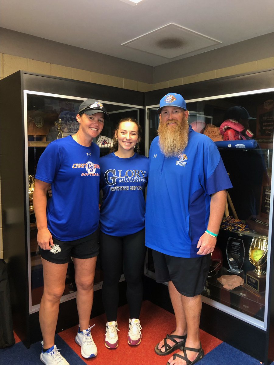 Thank you Coach Golden and Coach Brandon for the offer and having me yesterday, I had a great time! <a href="/CS_Tigers_SB/">Chattanooga State Softball</a> <a href="/BlytheG11/">Blythe Golden</a> <a href="/Brandon14Carr/">Brandon Carr</a> <a href="/GloryMS18u/">Mississippi Glory 18u</a> <a href="/xtremedemarini/">Jim Lewis</a>