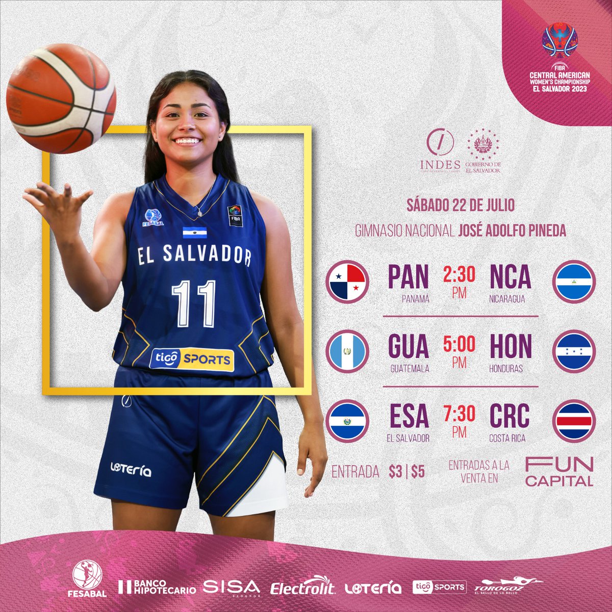 KarstenRivasKRG's tweet photo. ¿La tercera será la vencida?
Las salvadoreñas han sido dos veces subcampeonas centroamericanas, en el 2013 y 2022, siendo superadas por México. Ahora no están las aztecas y hay más opciones al título de la #cocaba . ¡Vamos #ElSalvador !
@indeselsalvador https://t.co/ehCh2e6lG5