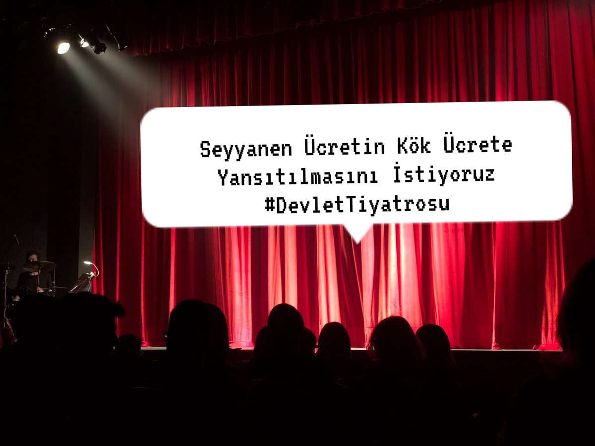 FerhatDasdemir0's tweet photo. #DTveDOBteknikHakkınıİstiyor
#TiyatroOperaBale
#OperaBaleTiyatro
#OperaBale Tiyatro
Hakkımız olanı istiyoruz..
@RTErdogan @MehmetNuriErsoy @memetsimsek
@dbdevletbahceli
@devtiyatro
@devletoperabale
@TCKulturTurizm
@csgbakanligi
@cnnturk @FOXhaber @Haberturk @tv100 @gazetesozcu https://t.co/Fsai6EjRty