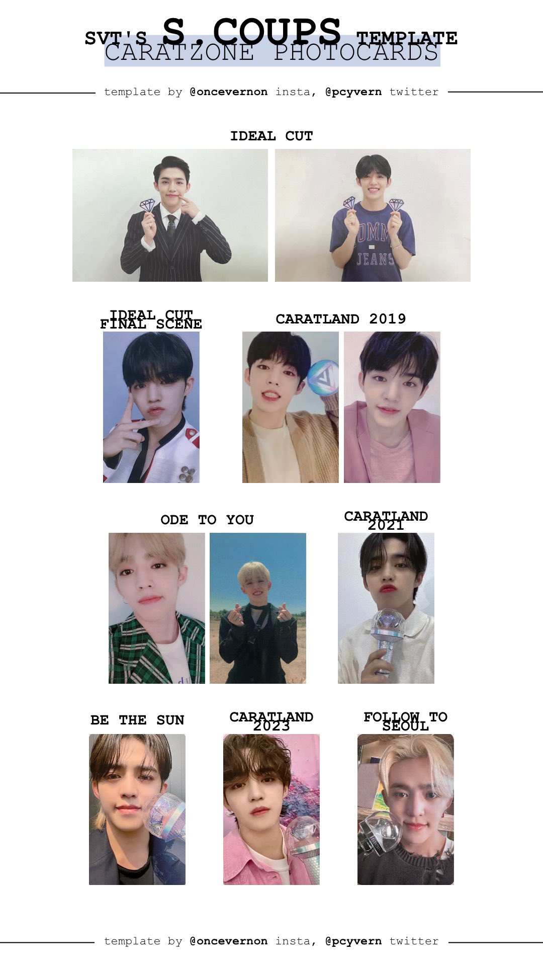 SEVENTEEN IDEALCUT IN SEOUL ミンハオトレカ