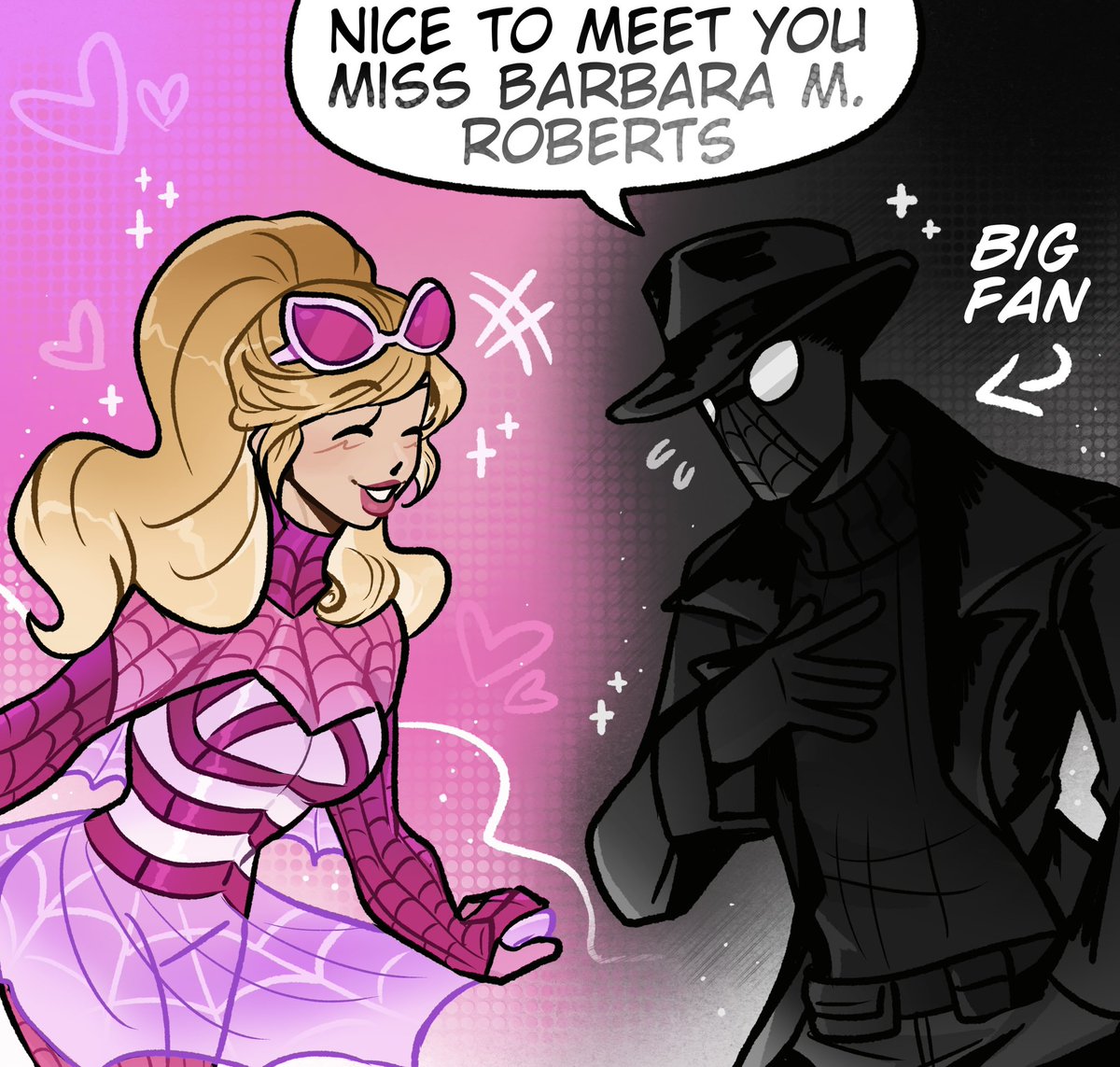 Noir finally gets to meet his hero, Barbie