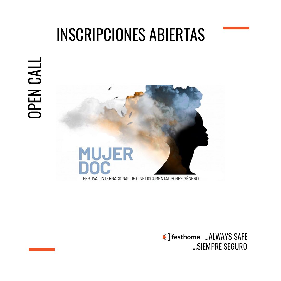 7º Mujerdoc - Festival Internacional De Cine Documental Sobre Género
@mujerdoc <a href="/MujeresdelMundo/">Mujeres del Mundo</a>

📩 festhome.com/festival/mujer…

#callforentries #opencall #filmfestival #film #festival #corto #shortfilm #submissions #inscripciones
#festivaldecine #deadline #cinema #convocatoria