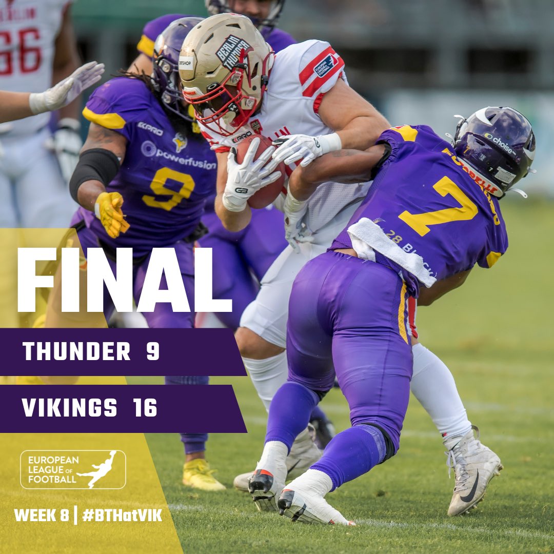 7-0, baby! 💜🔥

#PurpleReign #ViennaVikings 
📸 <a href="/HJirgal/">hannes jirgal</a> | <a href="/ELF_Official/">European League of Football</a>