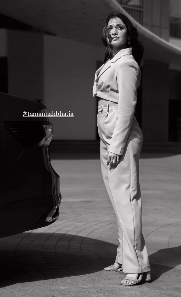 Nothing, just a goddesses standing and being a goddess that she's 🙌💓

#TamannaahBhatia #Tamannaah