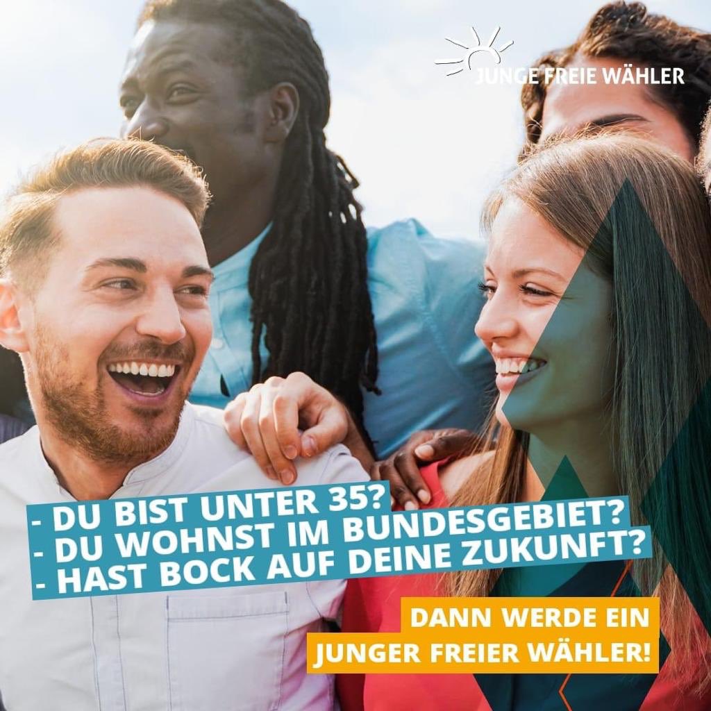 Ihr wollt nicht immer nur Reden, sondern endlich handeln? Dann werdet Teil der Jungen Freien Wähler und seid Teil der Veränderung!

fwmuenchen.de/jfw

#münchen #jungefreiewähler #fw #politik