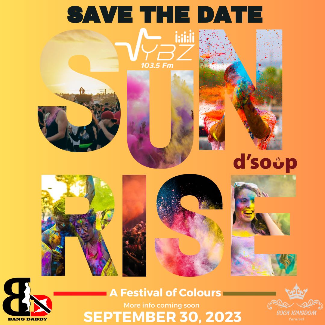 𝑺𝑨𝑽𝑬 𝑻𝑯𝑬 𝑫𝑨𝑻𝑬!!!

VYBZ 103.5FM Presents: 𝙎𝙪𝙣𝙧𝙞𝙨𝙚!!!☀️

𝑨 𝑭𝒆𝒔𝒕𝒊𝒗𝒂𝒍 𝒐𝒇 𝑪𝒐𝒍𝒐𝒖𝒓𝒔!!!

#VybzRadio #vybzfm #VYBZSunrise #caribbeanradiostastion #caribbeanradio #GoodVybzOnly #nothingbutgoodvybz #savethedate #arubavybz