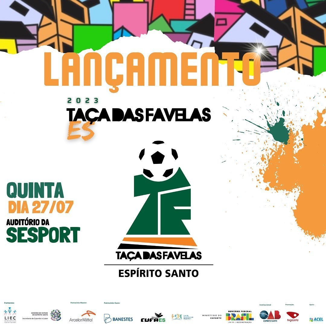 cufa_es's tweet photo. Estamos prestes a fazer história com a 1ª Taça das Favelas ES! 

O lançamento oficial será um momento emocionante, com a presença de autoridades, ex-jogadores, atletas e representantes das nossas comunidades.

#TaçadasFavelasES #HistóriaDoFutebol #talentosdacomunidade 
#favela https://t.co/QDNL9idnVb