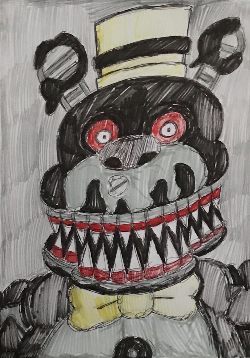 Nightmare

#fivenightsatfreddys #nightmarefnaf #drawing