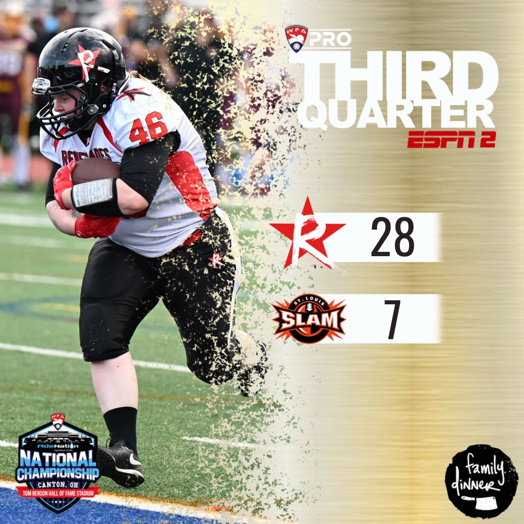 GoRenegades's tweet photo. At the end of 3 we lead 28-7! 

#timetofinish #whateverittakes #notdone https://t.co/SQVzuc6uFT