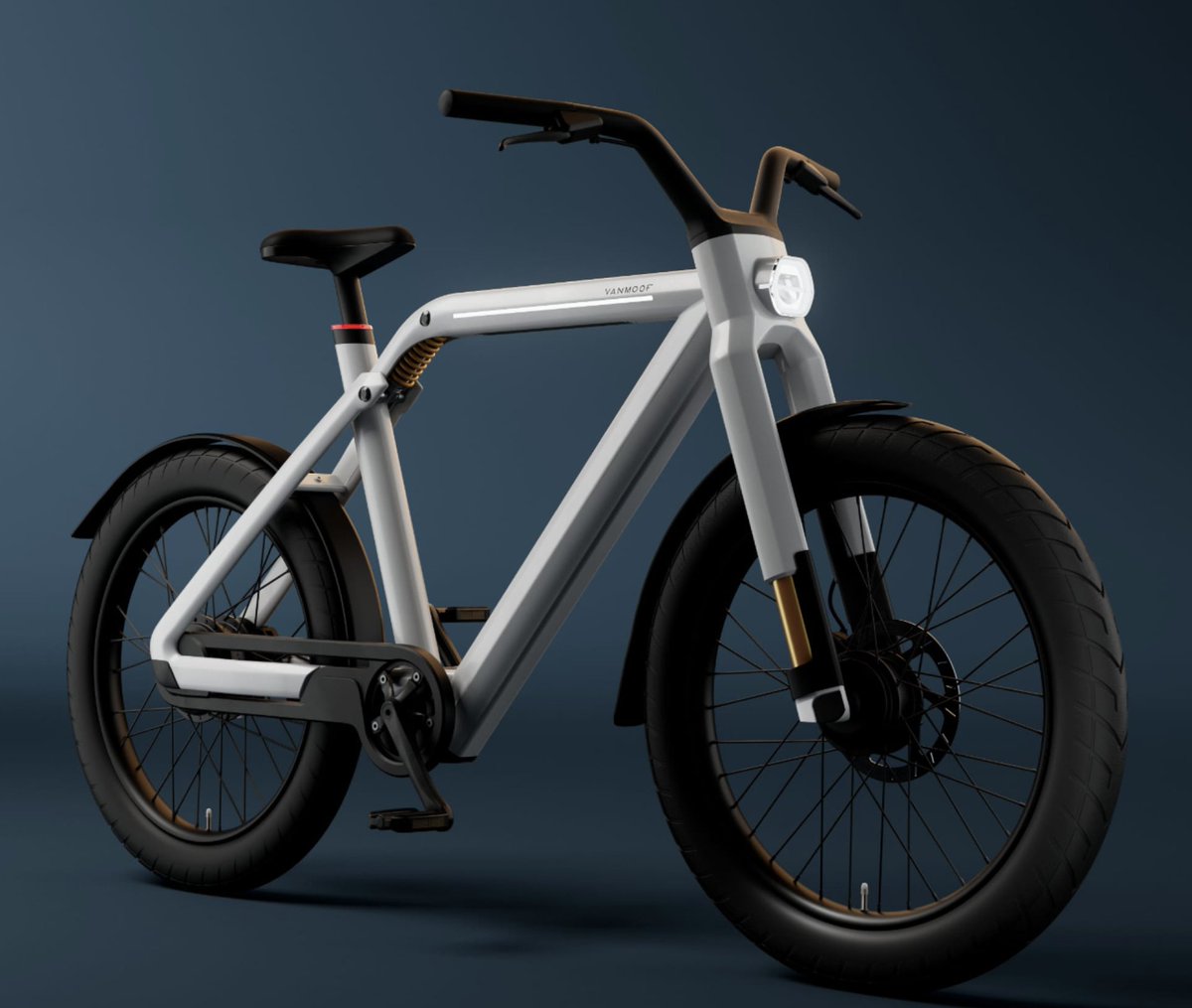 woutrw's tweet photo. Jammer dat deze VanMoof het daglicht niet gaan zien. Best een tof ding. https://t.co/tWQpv3H6xc