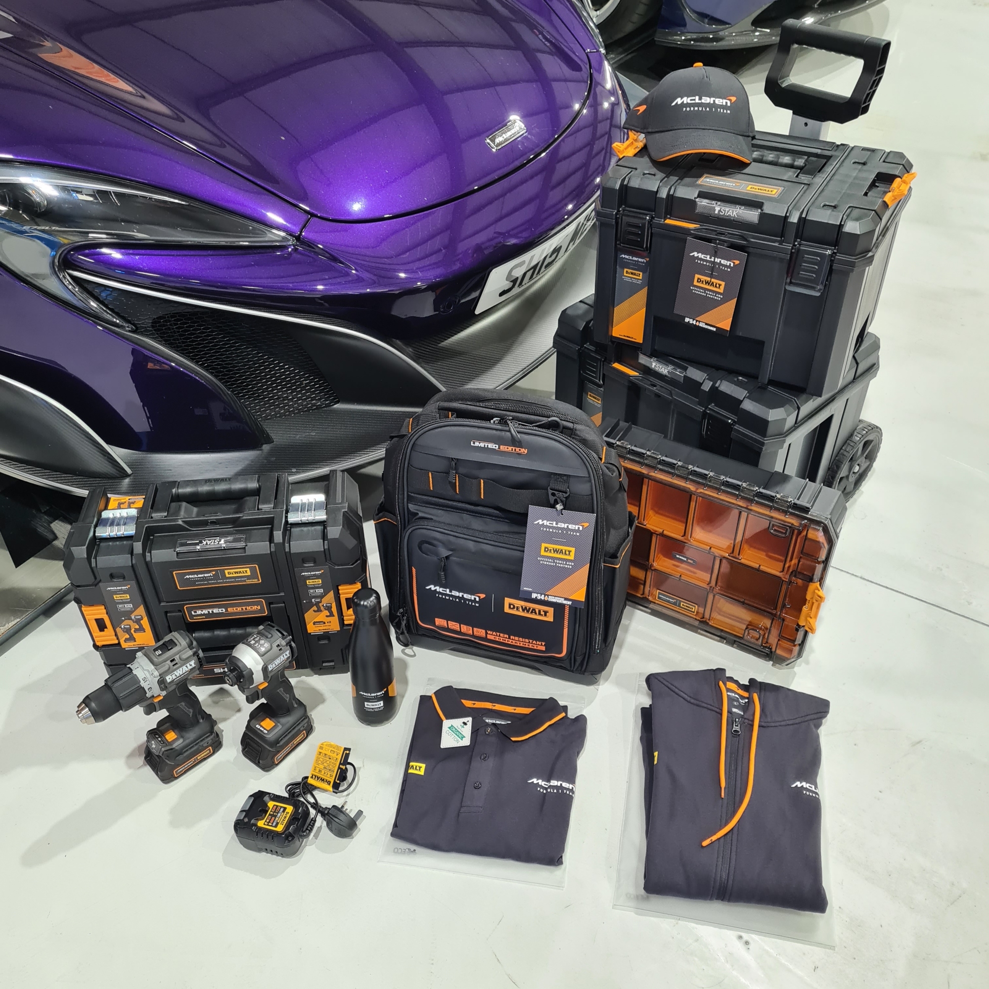 Shmee150 on X: Enter now for 2 chances to win! Firstly, there is the  option to win a DEWALT x McLaren F1 team tool kit, but that's not all! You  also have