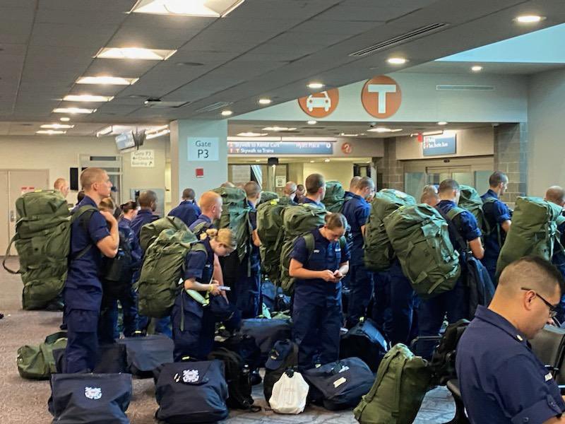 RIMO (@rimozero6) on Twitter photo We welcomed 133 US Coast Guard Academy <a href="/USCG/">U.S. Coast Guard</a> Cadets and Cadre to our lounge today due to a delayed flight. They were wonderful guests and lead by amazing leadership! Thank you to the RIMO QRF (Quick Reaction Force) for accommodating them within an hour! We welcomed 133 US Coast Guard Academy <a href="/USCG/">U.S. Coast Guard</a> Cadets and Cadre to our lounge today due to a delayed flight. They were wonderful guests and lead by amazing leadership! Thank you to the RIMO QRF (Quick Reaction Force) for accommodating them within an hour!