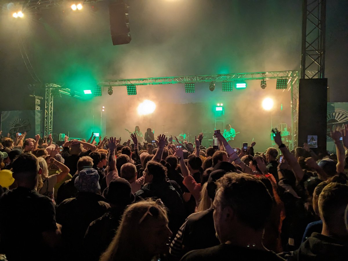 danbooth's tweet image. Saturday @tramlines highlights from @octoberdrift , @chappwrestling & @Spector all brilliant