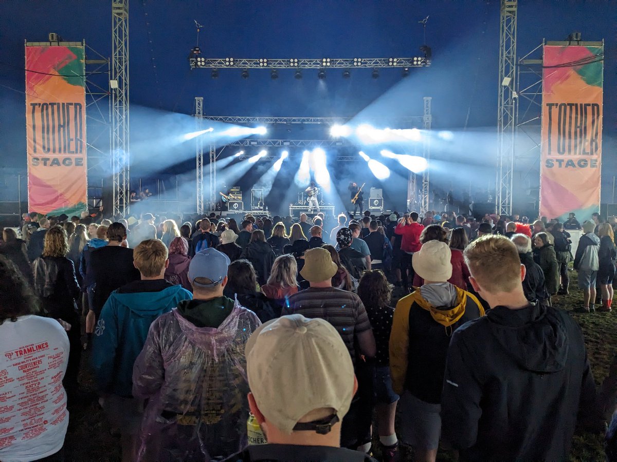 danbooth's tweet image. Saturday @tramlines highlights from @octoberdrift , @chappwrestling & @Spector all brilliant