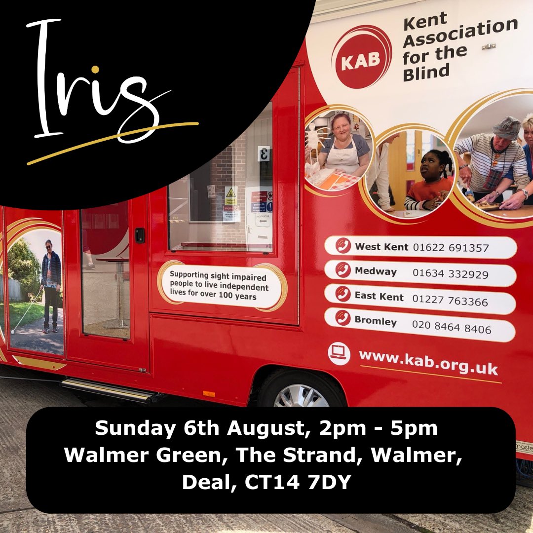 No concert for us @DealBandstand for the next two Sunday’s whilst the fun fair is on Walmer Green. We return on Sunday 6 August when the @kentblind IRIS mobile resource centre will also be on Walmer Green - offering free support and advice