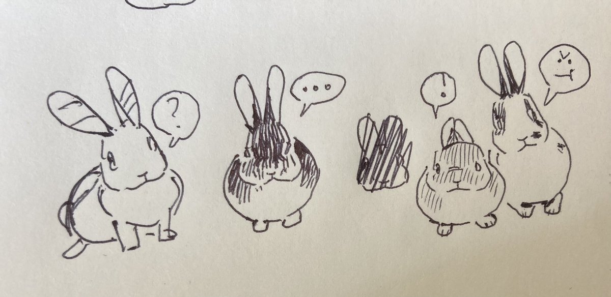 bunnies portraits (: