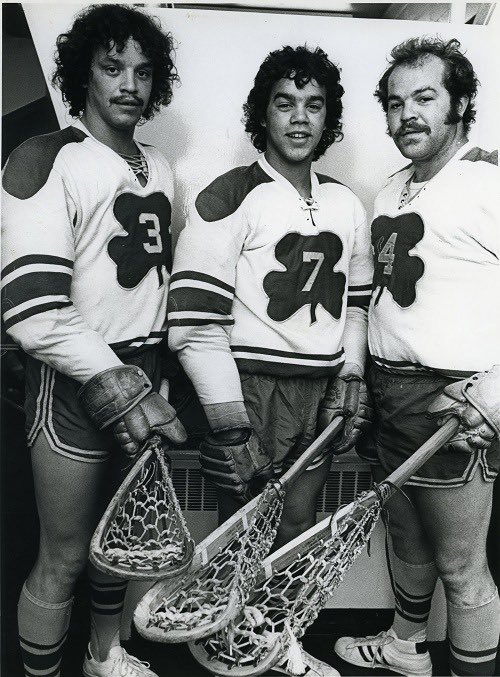 WLAShamrocks's tweet image. The Victoria Shamrocks are mourning the loss of Ken Alexander (standing on the right with his brothers Frank on the left and Kevin in the middle), who passed away suddenly on Thursday after attending our game on Wednesday night. (1/3)