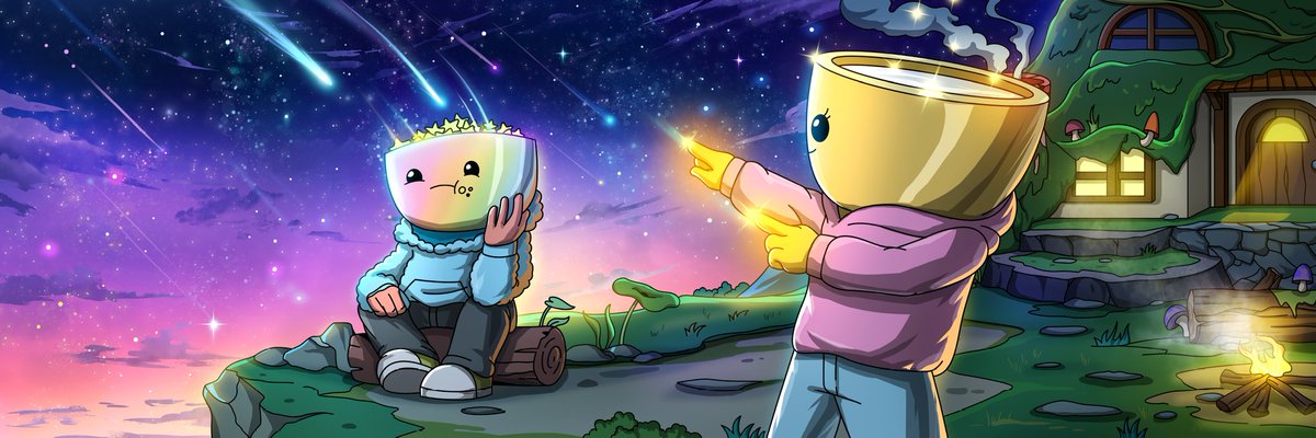 Kentasi2's tweet image. Twitter banner fanart @cerealclubnft for @Erod805_